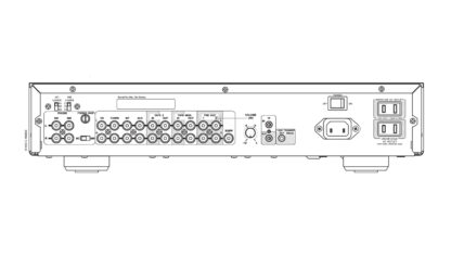 NAD C 165BEE Preamplifier