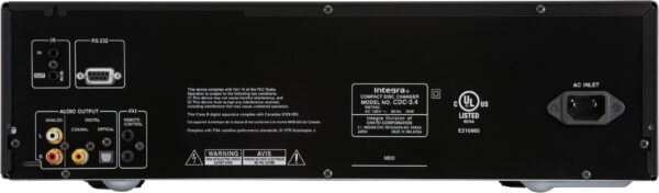 Integra CDC3.4 CD Changer